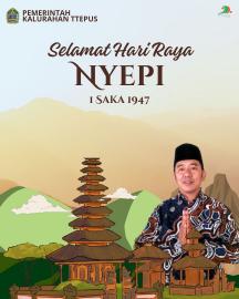 PEMERINTAH KALURAHAN TEPUS MENGUCAPKAN SELAMAT HARI RAYA NYEPI